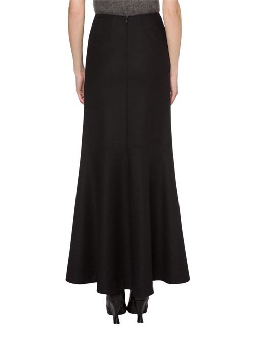 Gonna Donna nera con tasche sul davanti ALBERTA FERRETTI | 01075123A0555